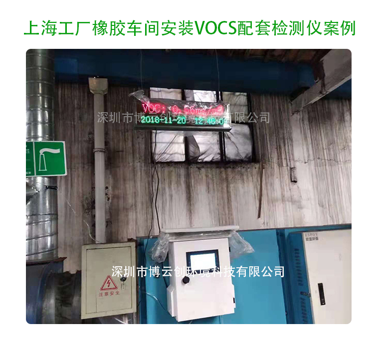 VOCS配套检测仪废气监测案例图