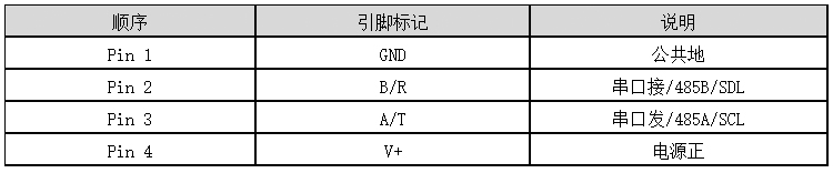 声音传感器引脚定义