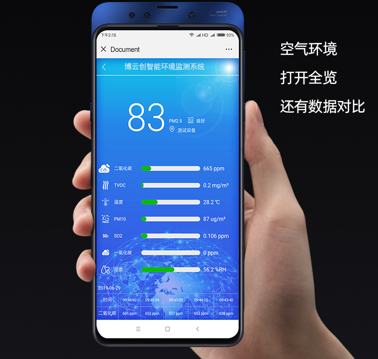 空气检测仪显示介绍图1